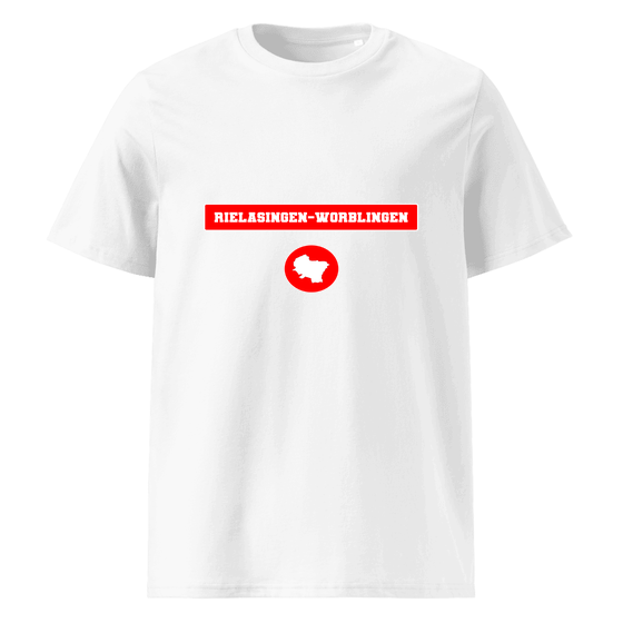 Personalisierbares Rielasingen-Worblingen T-Shirt – Signal14 Design – Weiß für Rielasingen-Worblingen