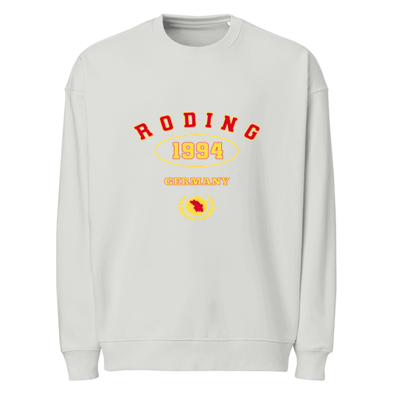 Personalisierbares Roding Sweatshirt – University 1994 Design – Heather Grau für Roding
