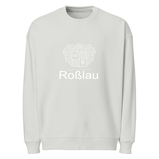 Personalisierbares Roßlau Sweatshirt – Seal Design – Heather Grau für Roßlau