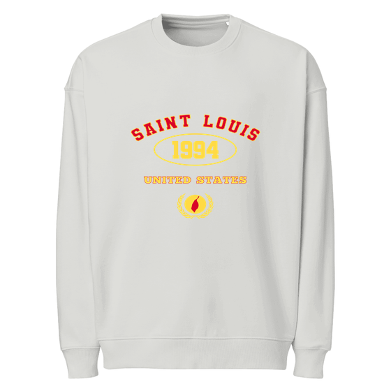 Saint Louis Sweatshirt with University 1994 design (Heather Grau)
