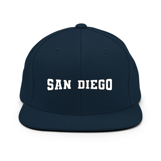 San Diego Cap with Varsity4 design (Dunkles Navy)