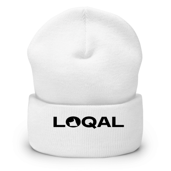 San Francisco Cap with Loqal Boundary design (Weiß)