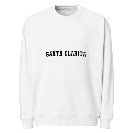 Santa Clarita Sweatshirt with Varsity3 design (Weiß)