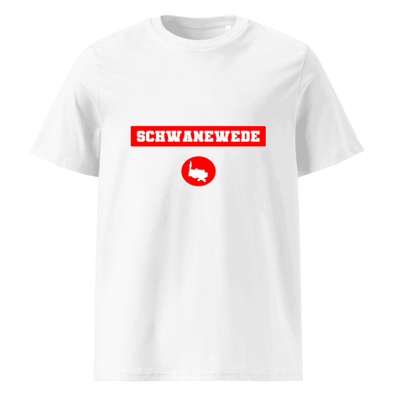Personalisierbares Schwanewede T-Shirt – Signal14 Design – Weiß für Schwanewede