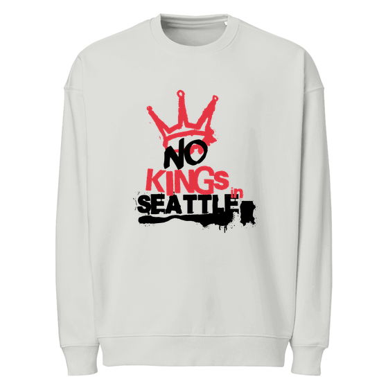 Seattle Sweatshirt with Nk10 design (Grau meliert)