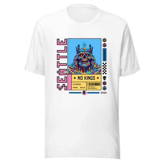 Seattle T-Shirt with Nk20 design (Weiß)
