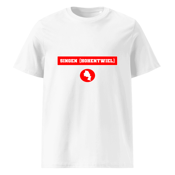 Personalisierbares Singen (Hohentwiel) T-Shirt – Signal14 Design – Weiß für Singen (Hohentwiel)