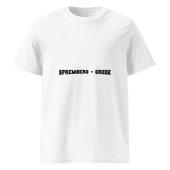 Personalisierbares Spremberg - Grodk T-Shirt – Varsity17 Design – Weiß für Spremberg - Grodk