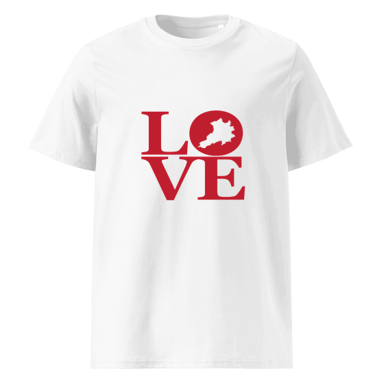 Personalisierbares Sprockhövel T-Shirt – Love Design – Weiß für Sprockhövel