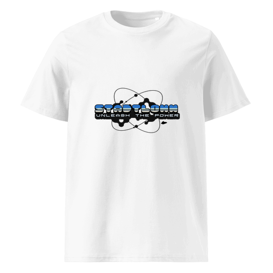 Personalisierbares Stadtlohn T-Shirt – Atom Design – Weiß für Stadtlohn