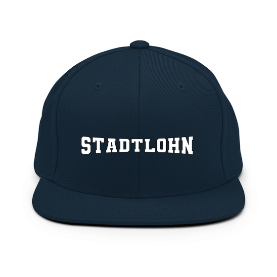 Personalisierbare Stadtlohn Cap – Varsity4 Design – Dunkles Navy für Stadtlohn