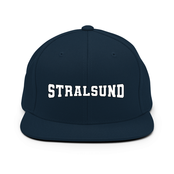 Stralsund Cap mit Varsity4-Design (Dunkles Navy)