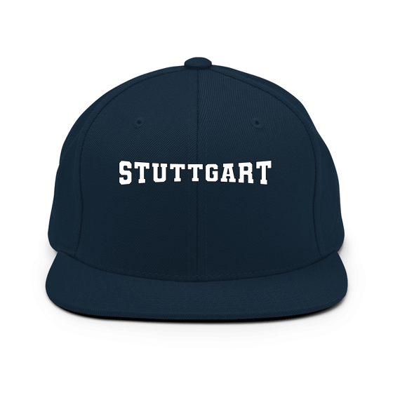 Stuttgart Cap mit Varsity4-Design (Dunkles Navy)