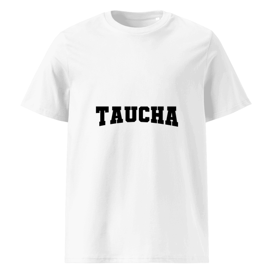 Personalisierbares Taucha T-Shirt – Varsity17 Design – Weiß für Taucha