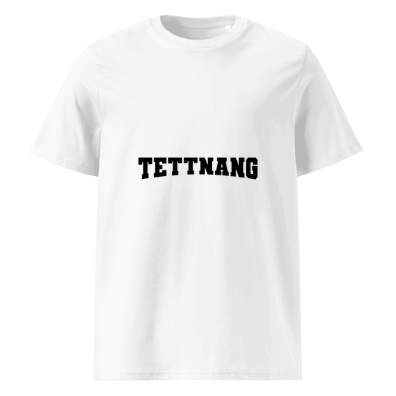 Personalisierbares Tettnang T-Shirt – Varsity17 Design – Weiß für Tettnang