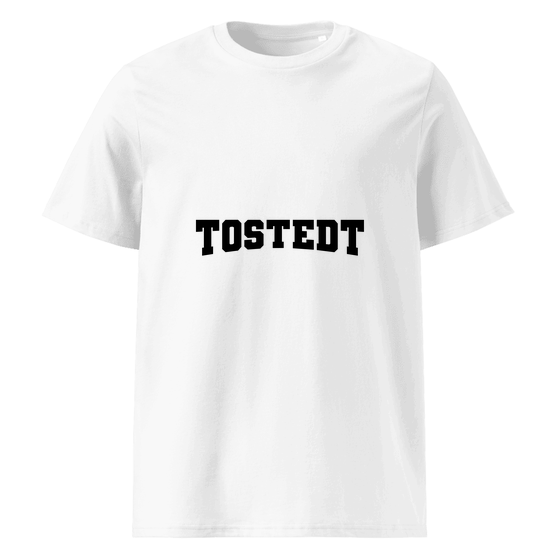 Personalisierbares Tostedt T-Shirt – Varsity17 Design – Weiß für Tostedt