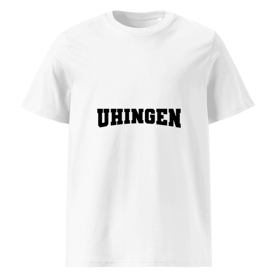 Personalisierbares Uhingen T-Shirt – Varsity17 Design – Weiß für Uhingen