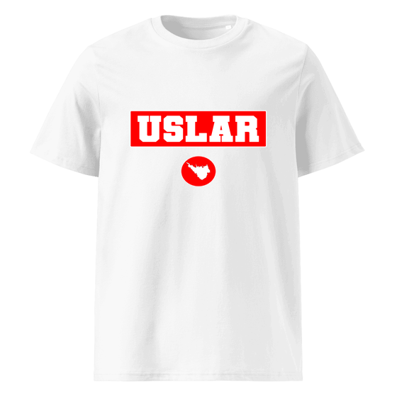 Personalisierbares Uslar T-Shirt – Signal14 Design – Weiß für Uslar