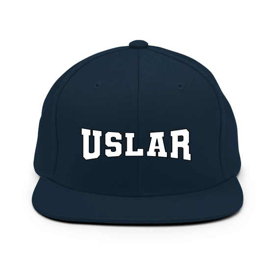 Personalisierbare Uslar Cap – Varsity4 Design – Dunkles Navy für Uslar