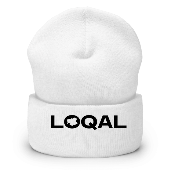 Velbert Cap mit Loqal Boundary-Design (Weiß)