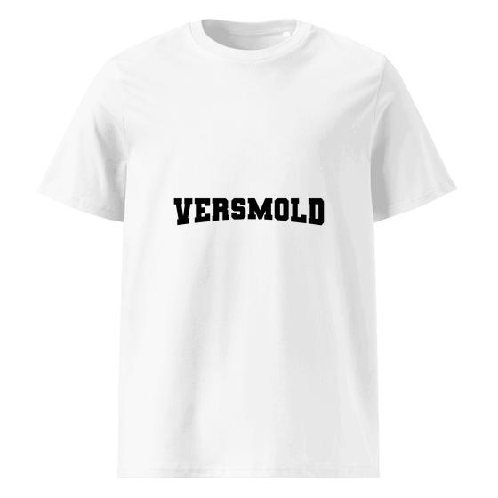 Personalisierbares Versmold T-Shirt – Varsity17 Design – Weiß für Versmold
