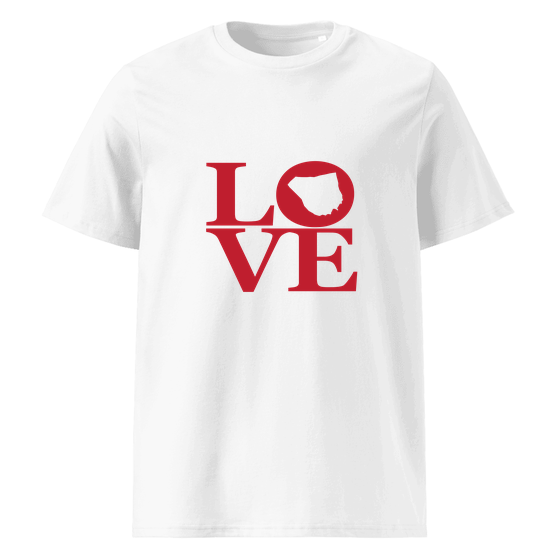 Personalisierbares Viernheim T-Shirt – Love Design – Weiß für Viernheim