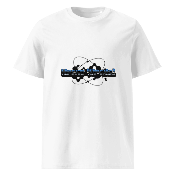 Personalisierbares Waren (Müritz) T-Shirt – Atom Design – Weiß für Waren (Müritz)