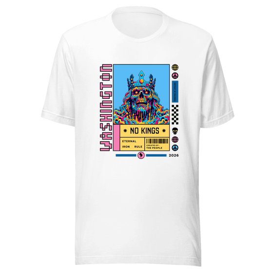 Washington T-Shirt with Nk20 design (Weiß)