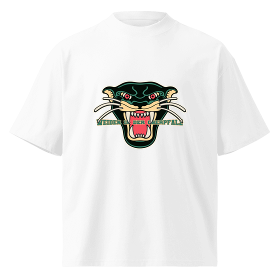 Personalisierbares Weiden in der Oberpfalz T-Shirt – Panther Design – Weiß für Weiden in der Oberpfalz