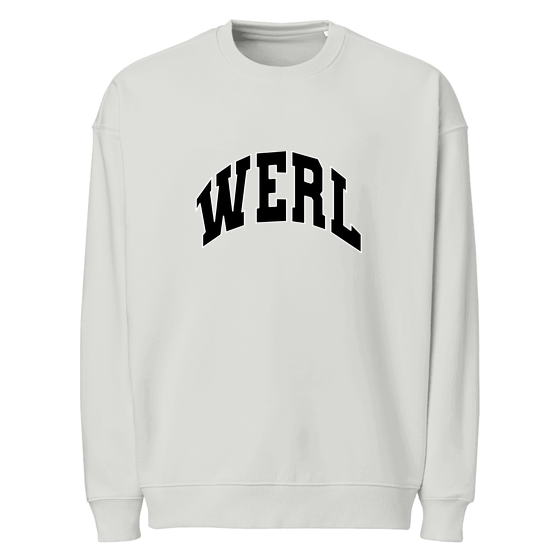 Personalisierbares Werl Sweatshirt – Varsity3 Design – Heather Grau für Werl