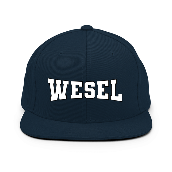 Wesel Cap mit Varsity4-Design (Dunkles Navy)