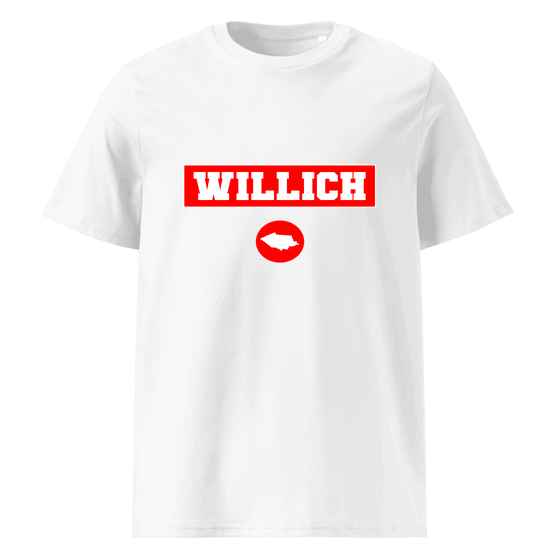 Personalisierbares Willich T-Shirt – Signal14 Design – Weiß für Willich