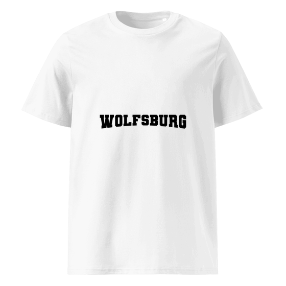 Personalisierbares Wolfsburg T-Shirt – Varsity17 Design – Weiß für Wolfsburg