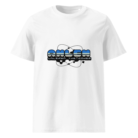 Ahlen T-Shirt mit Atom-Design (Weiß)