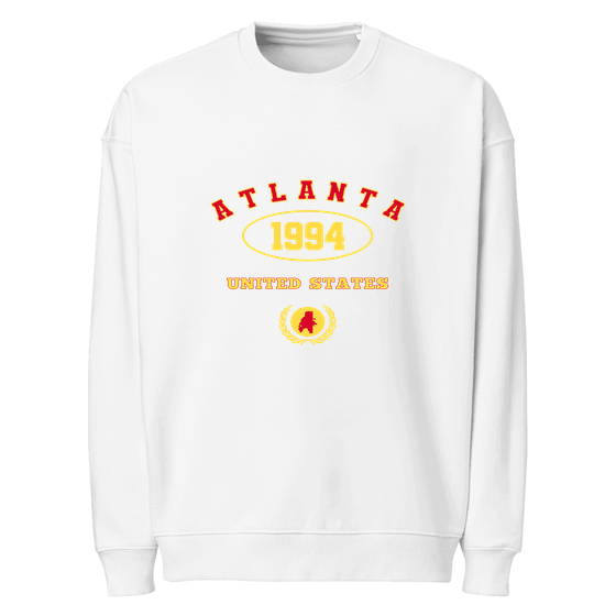 Atlanta Sweatshirt with University 1994 design (White)