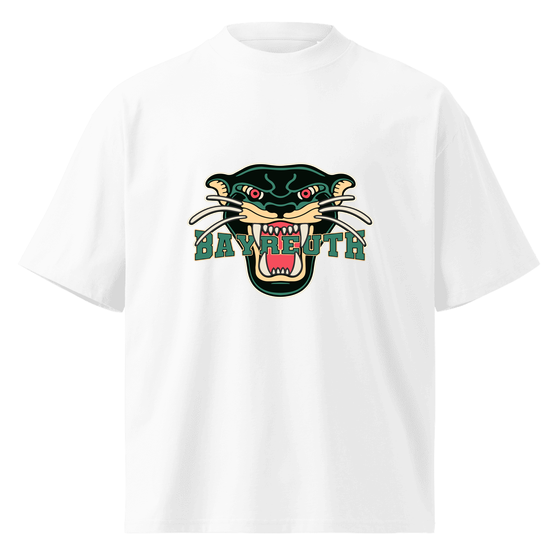 Bayreuth T-Shirt mit Panther-Design (Weiß) – Produktansicht