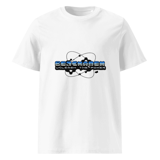 Bergkamen T-Shirt mit Atom-Design (Weiß)
