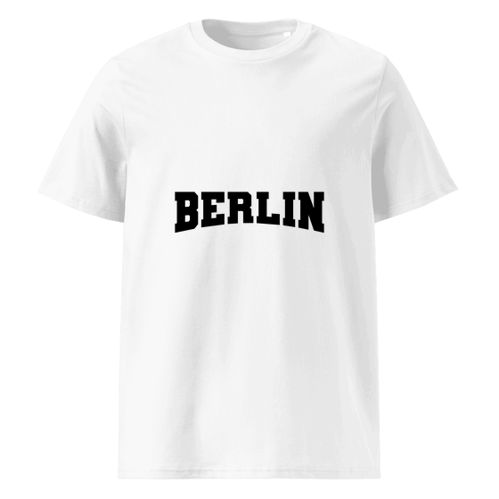 Berlin T-Shirt mit Varsity17-Design (Weiß)