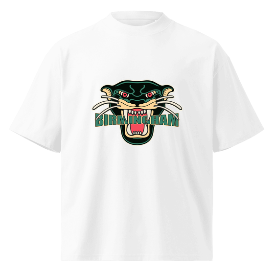 Birmingham T-Shirt with Panther design (White) – Produktansicht