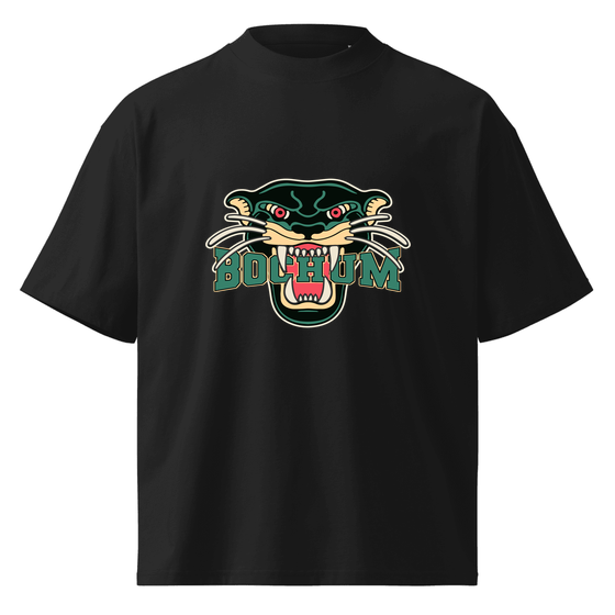 Bochum T-Shirt mit Panther-Design (Schwarz) – Produktansicht