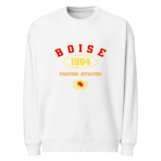 Boise Sweatshirt with University 1994 design (White)