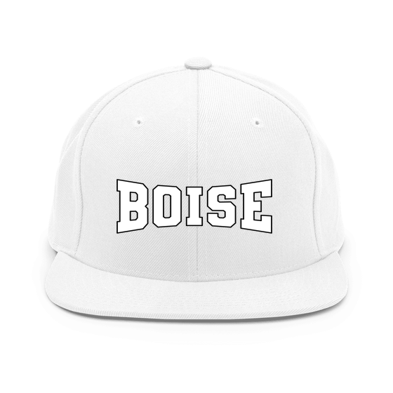 Boise Cap with Varsity4 design (White) – Produktansicht