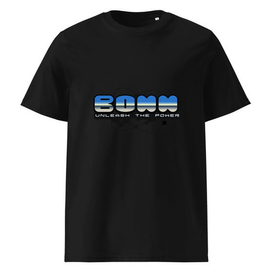 Bonn T-Shirt mit Atom-Design (Schwarz)