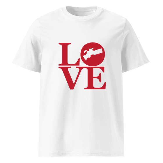 Boston T-Shirt with Love design (White)