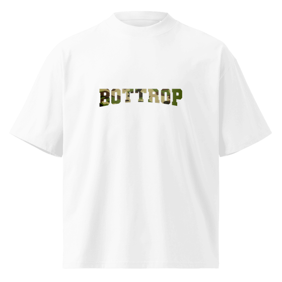 Bottrop T-Shirt mit Camouflage-Design (Weiß) – Produktansicht