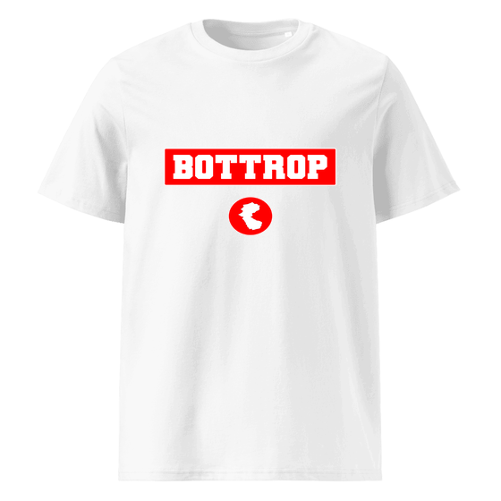 Bottrop T-Shirt mit Signal14-Design (Weiß) – Produktansicht