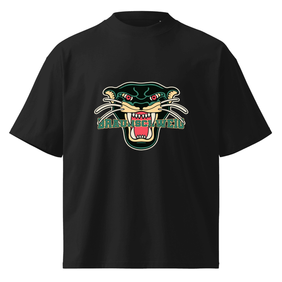 Braunschweig T-Shirt mit Panther-Design (Schwarz) – Produktansicht