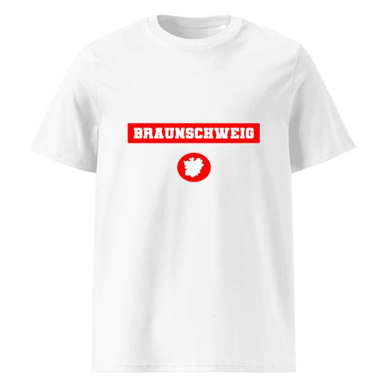 Braunschweig T-Shirt mit Signal14-Design (Weiß) – Produktansicht