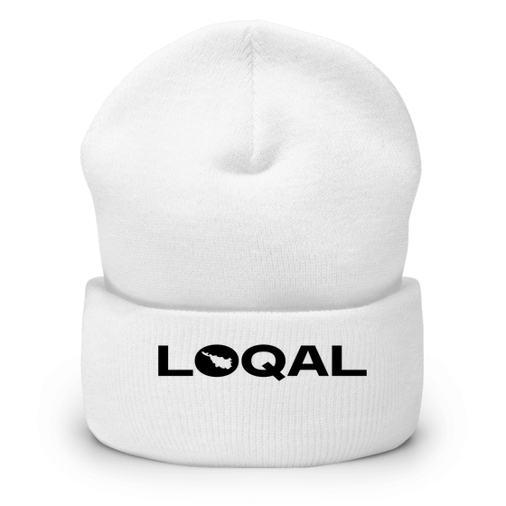 Bremen Cap mit Loqal Boundary-Design (Weiß)