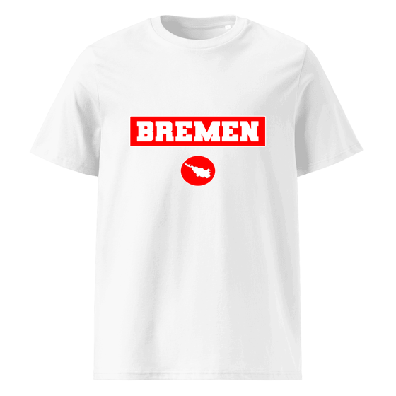 Bremen T-Shirt mit Signal14-Design (Weiß) – Produktansicht